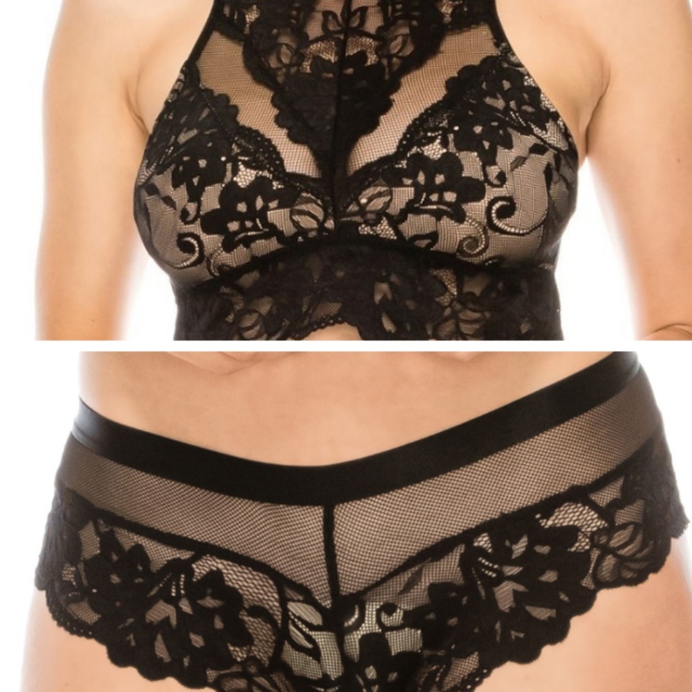 ❤Lingerie Bralette gift Set Top & Bikini